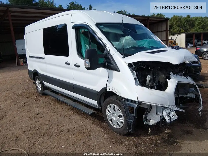 FORD TRANSIT 2025, VIN 1FTBR1C80SKA51804