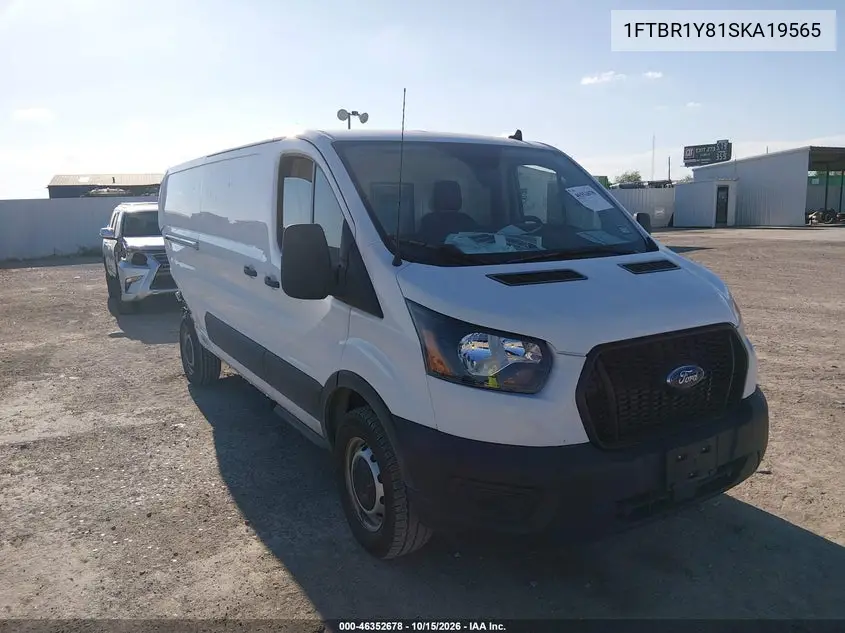 FORD TRANSIT 2025, VIN 1FTBR1Y81SKA19565