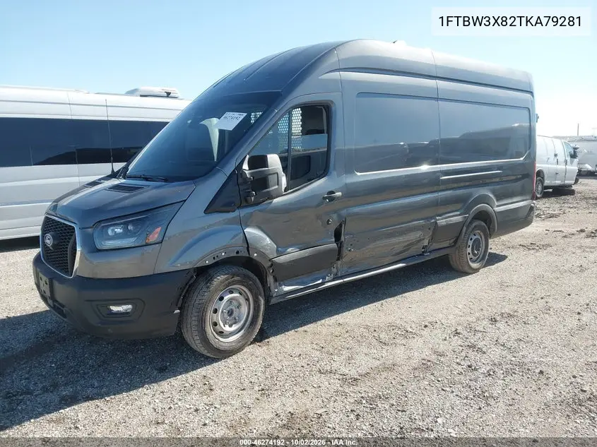 2026 FORD TRANSIT VIN 1FTBW3X82TKA79281 — фото 2