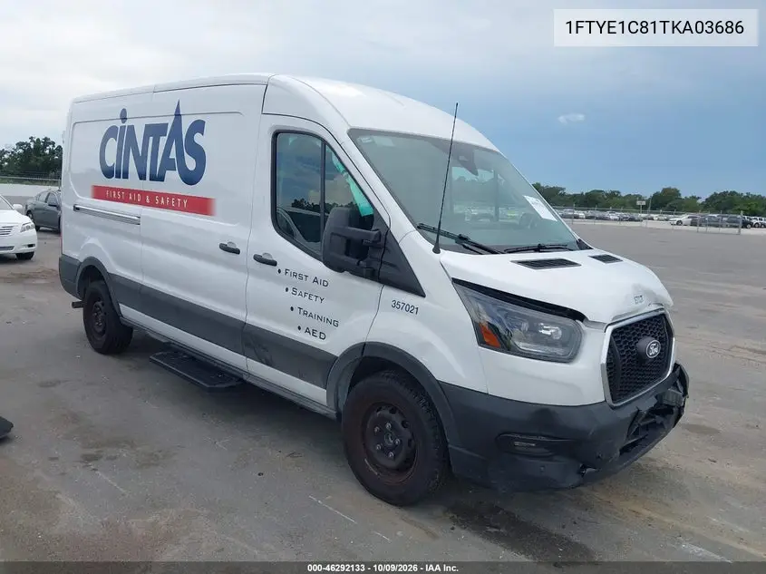 FORD TRANSIT 2026, VIN 1FTYE1C81TKA03686