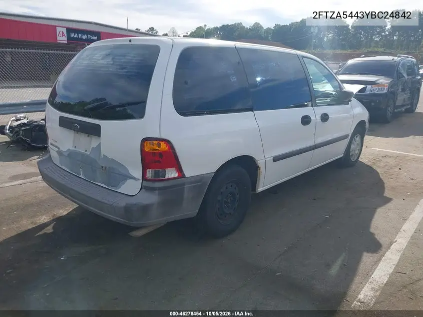 2000 FORD WINDSTAR VIN 2FTZA5443YBC24842 — фото 4