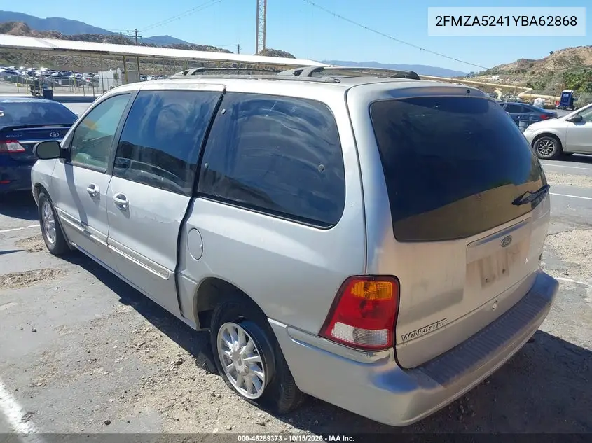 2000 FORD WINDSTAR VIN 2FMZA5241YBA62868 — фото 3