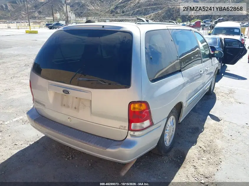 2000 FORD WINDSTAR VIN 2FMZA5241YBA62868 — фото 4