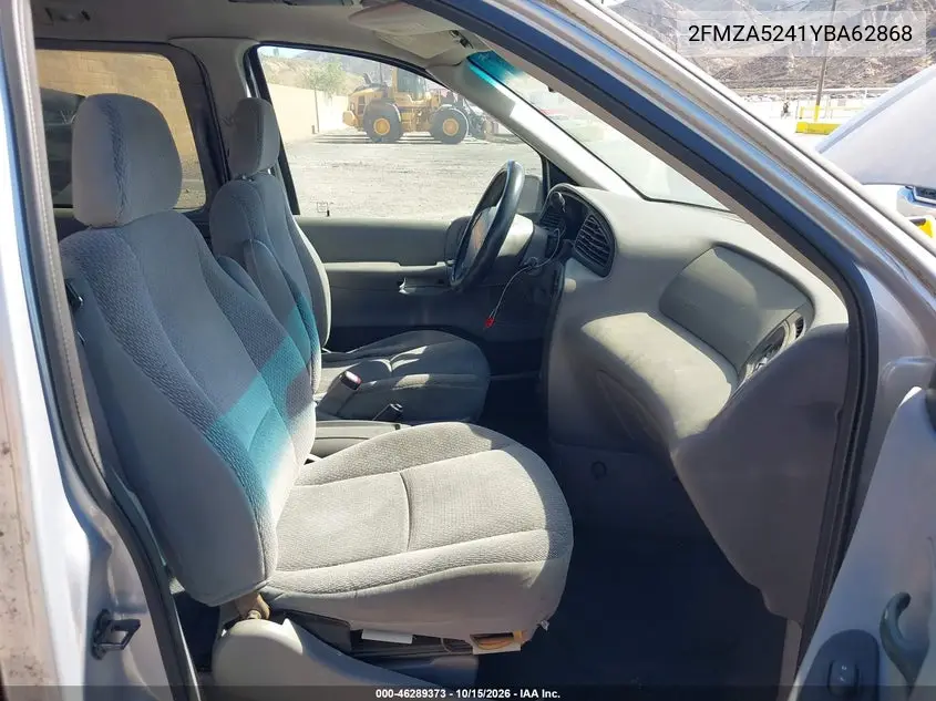 2000 FORD WINDSTAR VIN 2FMZA5241YBA62868 — фото 5