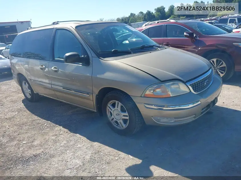 FORD WINDSTAR 2001, VIN 2FMZA524X1BB29506
