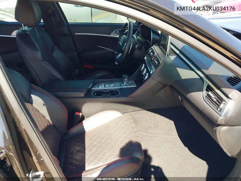 2019 GENESIS G70 VIN KMTG44LA2KU034176 — фото 5