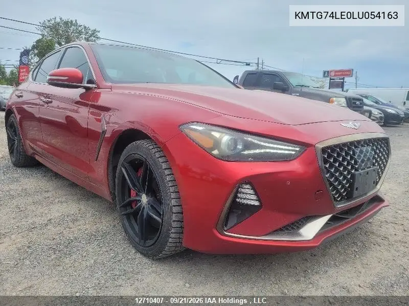 GENESIS G70 2020, VIN KMTG74LE0LU054163