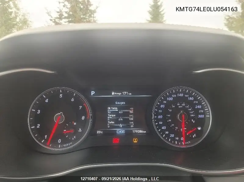 2020 GENESIS G70 VIN KMTG74LE0LU054163 — фото 7