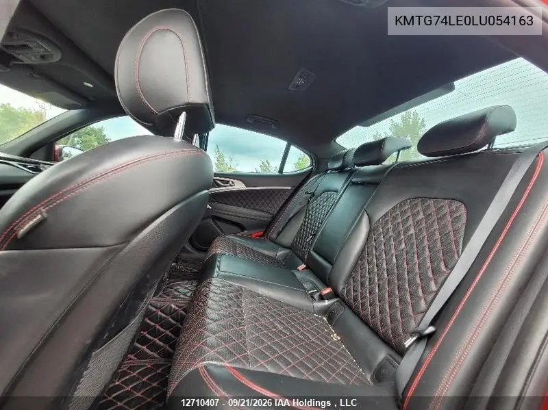 2020 GENESIS G70 VIN KMTG74LE0LU054163 — фото 8