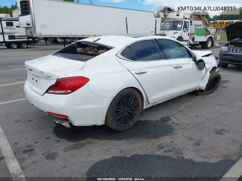 2020 GENESIS G70 VIN KMTG34LA7LU048319 — фото 4