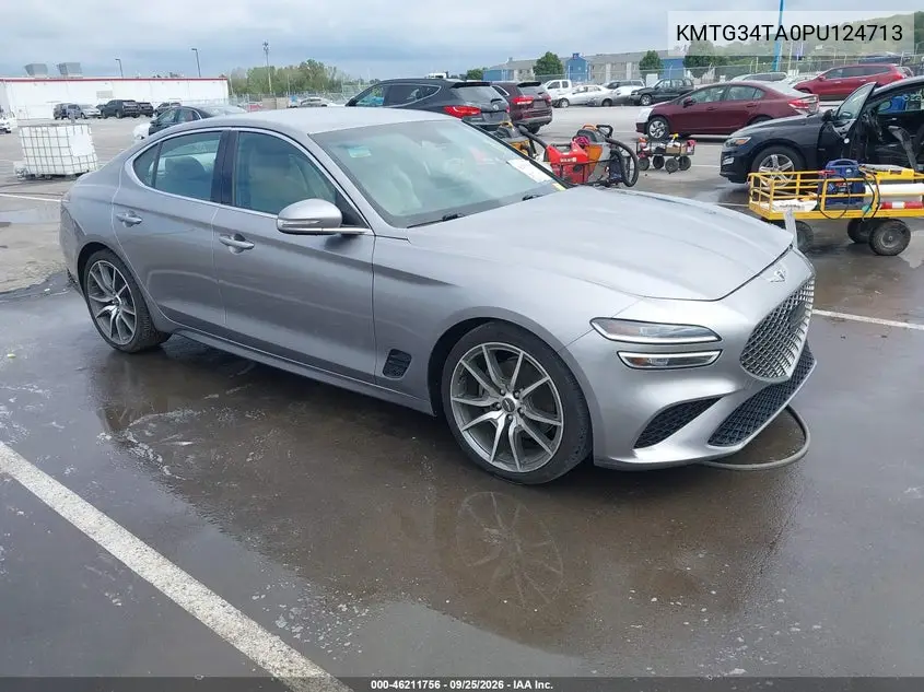 GENESIS G70 2023, VIN KMTG34TA0PU124713