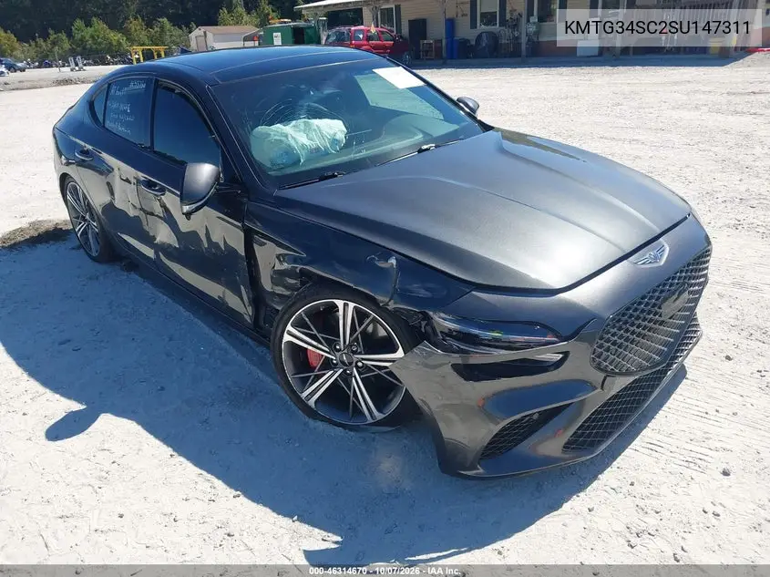 GENESIS G70 2025, VIN KMTG34SC2SU147311