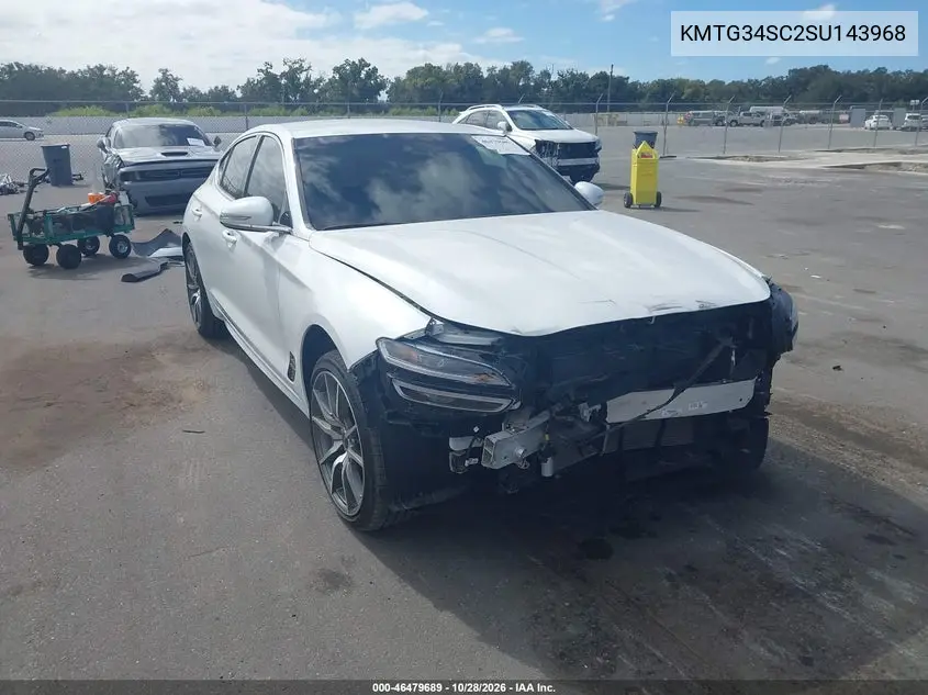 GENESIS G70 2025, VIN KMTG34SC2SU143968
