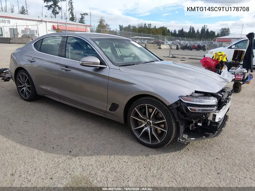 GENESIS G70 2026, VIN KMTG14SC9TU178708