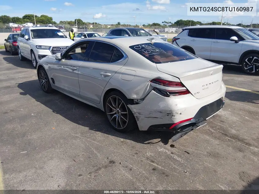 2026 GENESIS G70 VIN KMTG24SC8TU160987 — фото 3