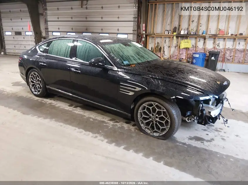 GENESIS G80 2021, VIN KMTGB4SC0MU046192