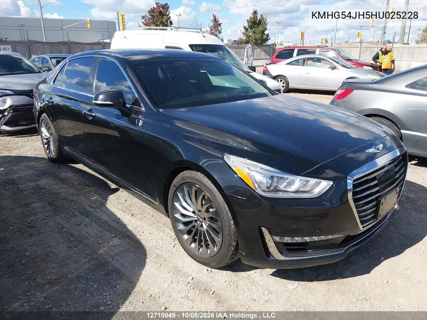 GENESIS G90 2017, VIN KMHG54JH5HU025228