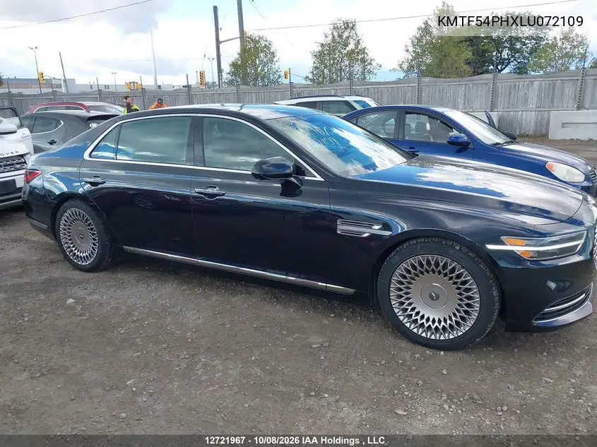2020 GENESIS G90 VIN KMTF54PHXLU072109 — фото 13