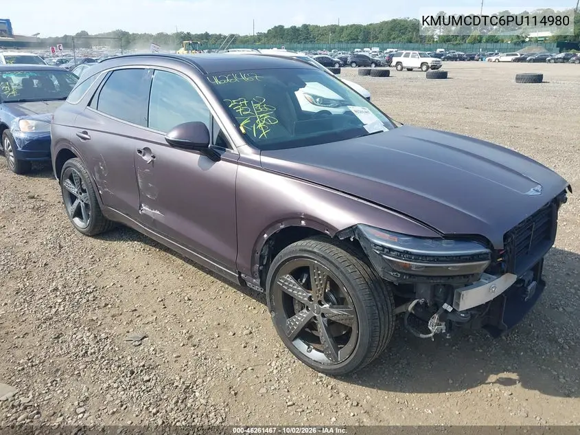 GENESIS GV70 2023, VIN KMUMCDTC6PU114980
