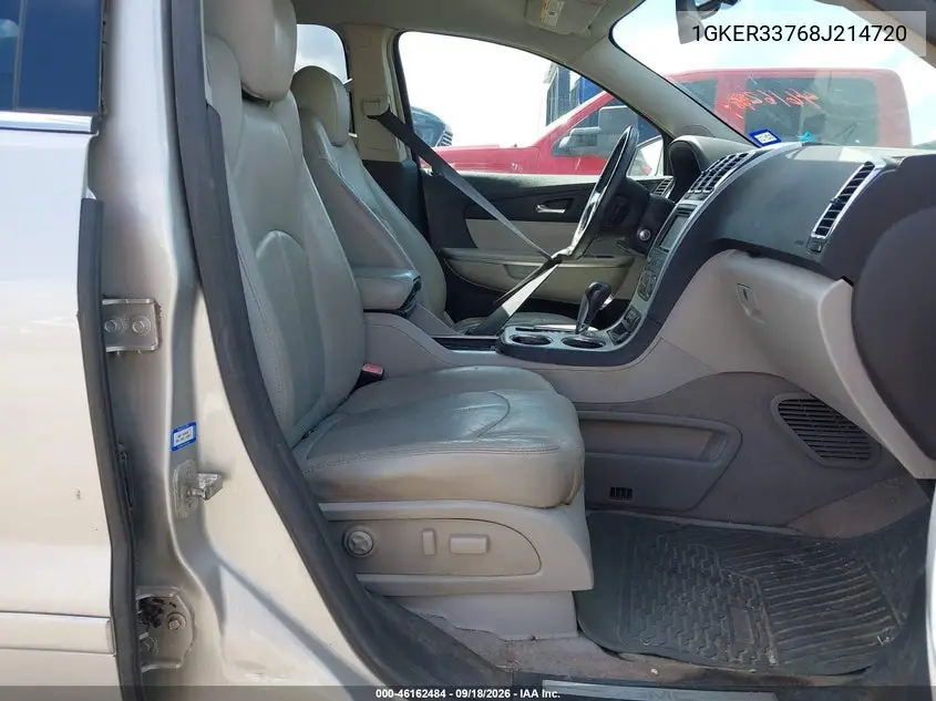 2008 GMC ACADIA VIN 1GKER33768J214720 — фото 5