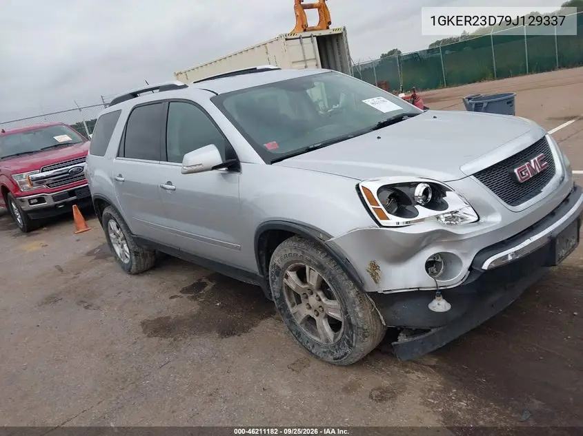 GMC ACADIA 2009, VIN 1GKER23D79J129337