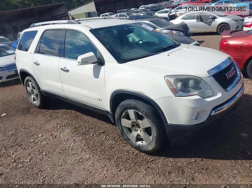 GMC ACADIA 2010, VIN 1GKLRMED0AJ127580