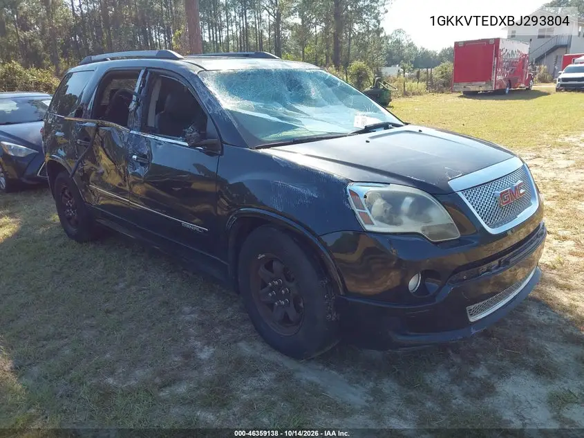 GMC ACADIA 2011, VIN 1GKKVTEDXBJ293804
