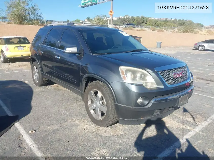 GMC ACADIA 2012, VIN 1GKKVRED0CJ271623