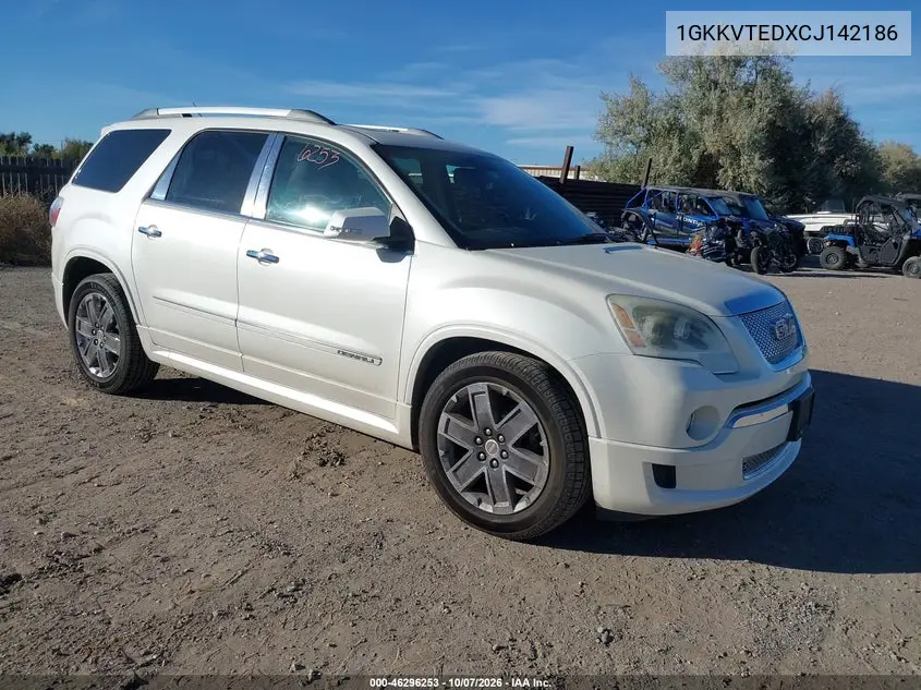 GMC ACADIA 2012, VIN 1GKKVTEDXCJ142186