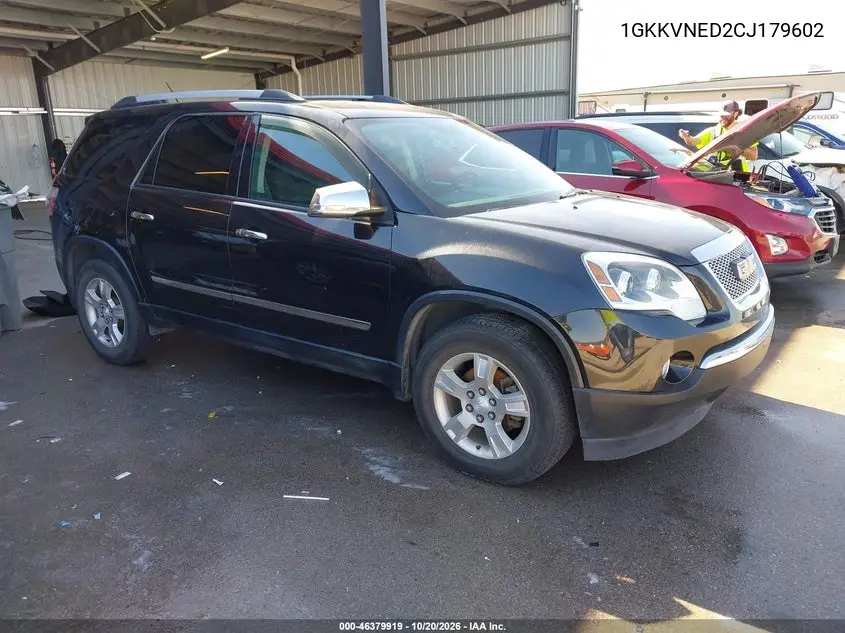 GMC ACADIA 2012, VIN 1GKKVNED2CJ179602