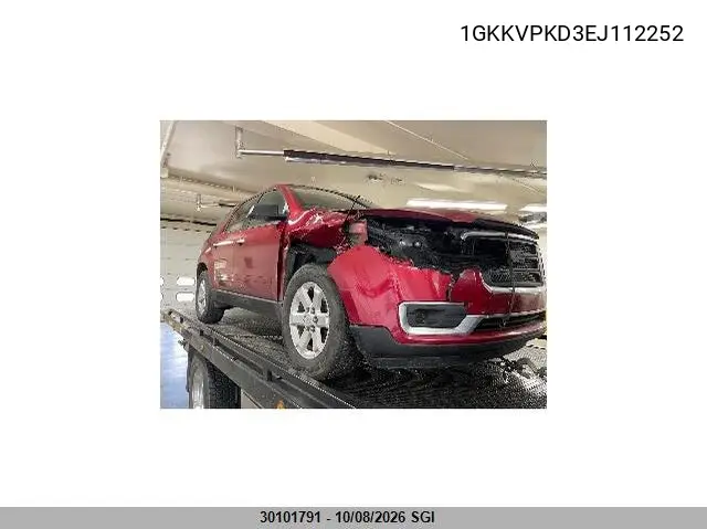 GMC ACADIA 2014, VIN 1GKKVPKD3EJ112252