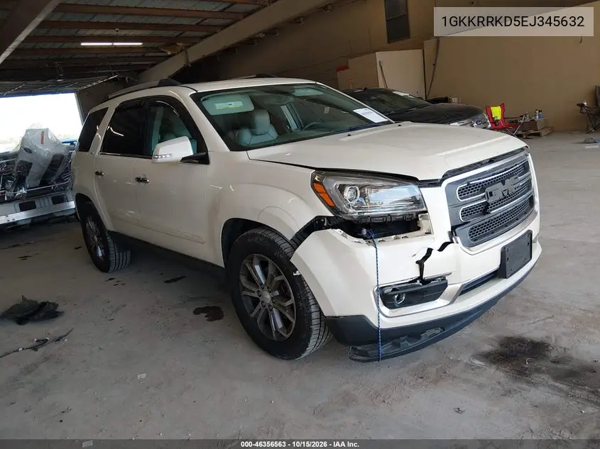 GMC ACADIA 2014, VIN 1GKKRRKD5EJ345632