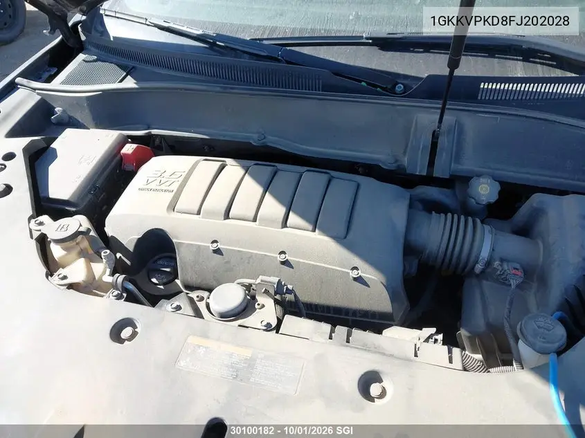2015 GMC ACADIA VIN 1GKKVPKD8FJ202028 — фото 10