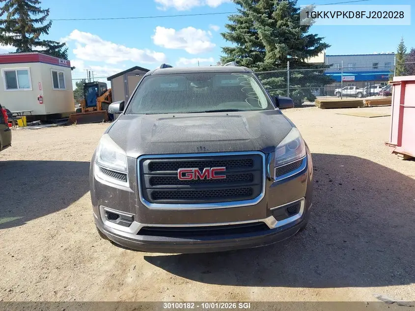 2015 GMC ACADIA VIN 1GKKVPKD8FJ202028 — фото 12