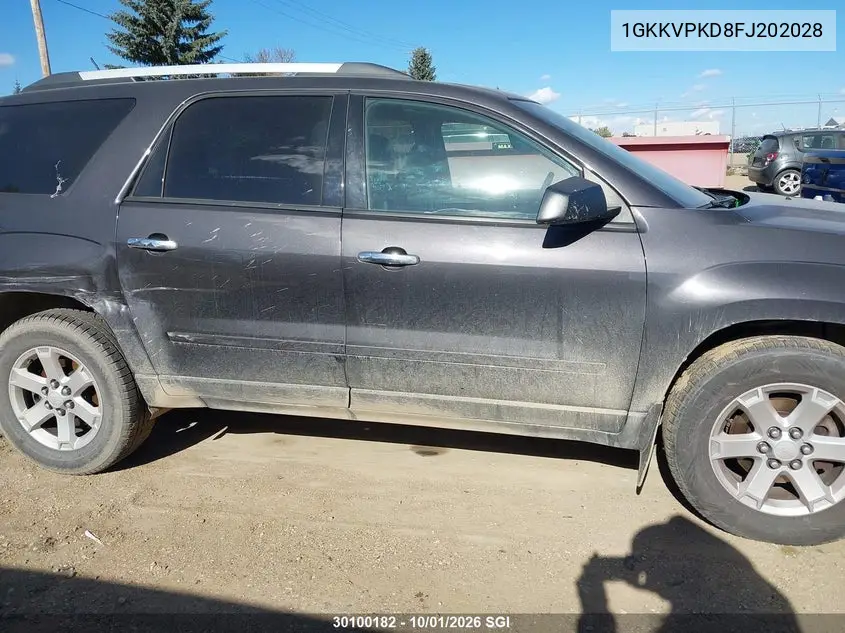 2015 GMC ACADIA VIN 1GKKVPKD8FJ202028 — фото 13