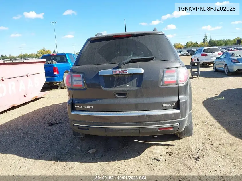 2015 GMC ACADIA VIN 1GKKVPKD8FJ202028 — фото 16