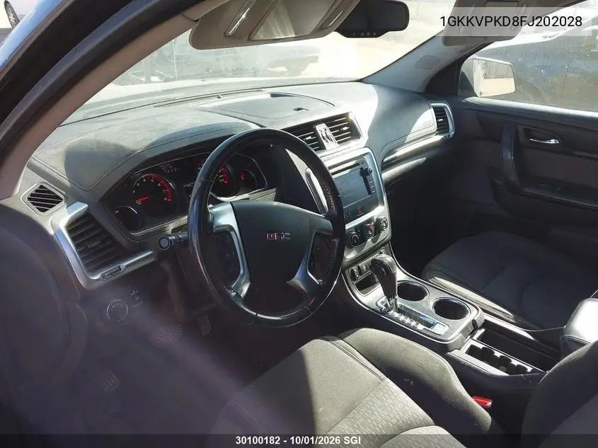 2015 GMC ACADIA VIN 1GKKVPKD8FJ202028 — фото 5
