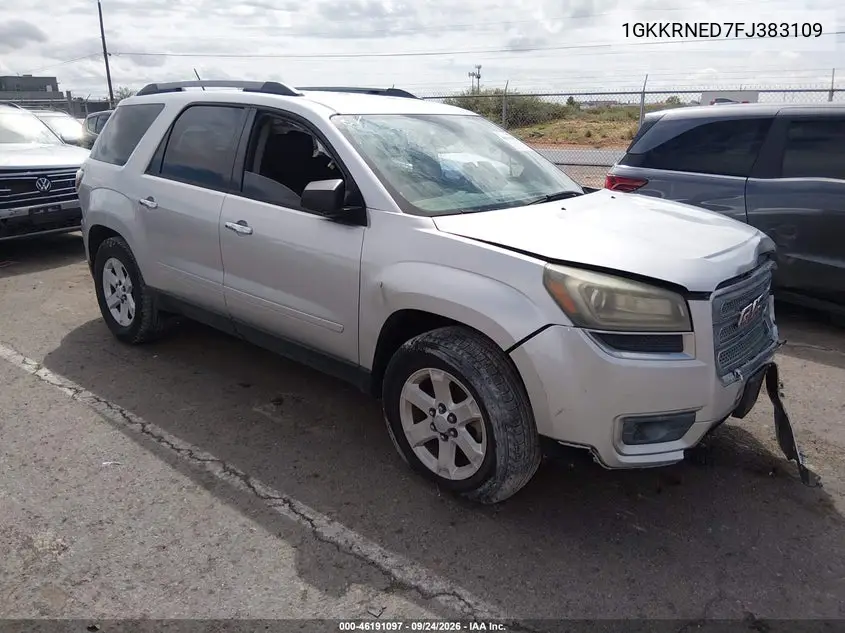 GMC ACADIA 2015, VIN 1GKKRNED7FJ383109