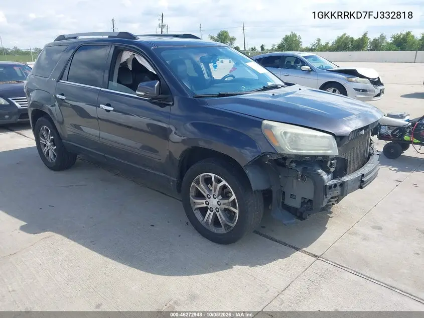 GMC ACADIA 2015, VIN 1GKKRRKD7FJ332818