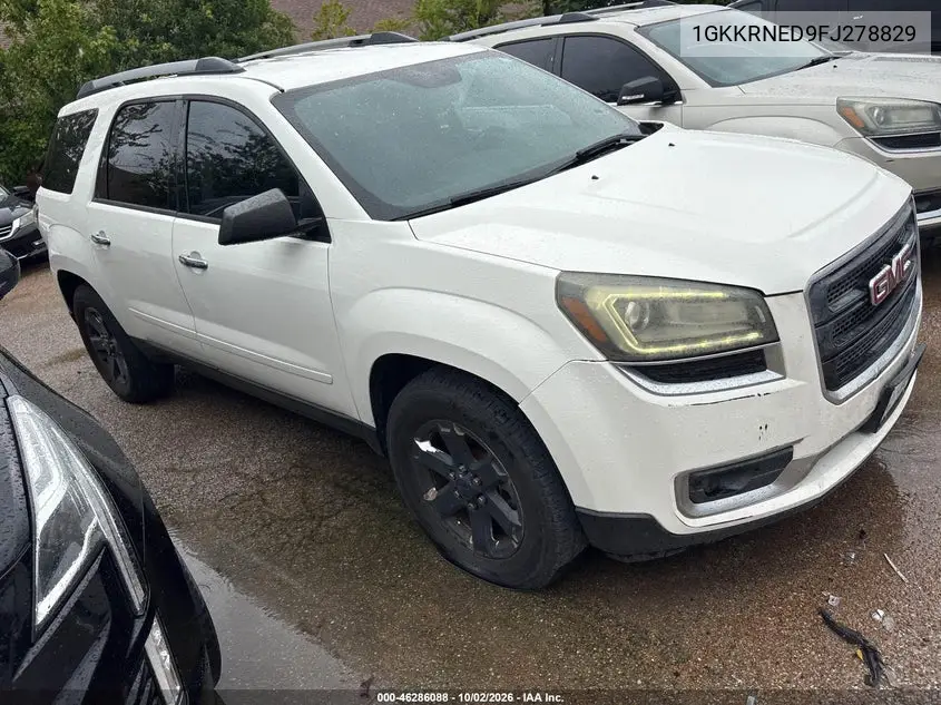 GMC ACADIA 2015, VIN 1GKKRNED9FJ278829