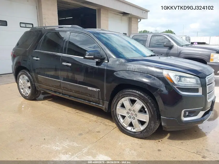 GMC ACADIA 2016, VIN 1GKKVTKD9GJ324102