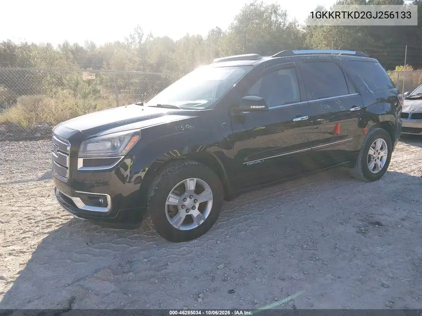 2016 GMC ACADIA VIN 1GKKRTKD2GJ256133 — фото 2