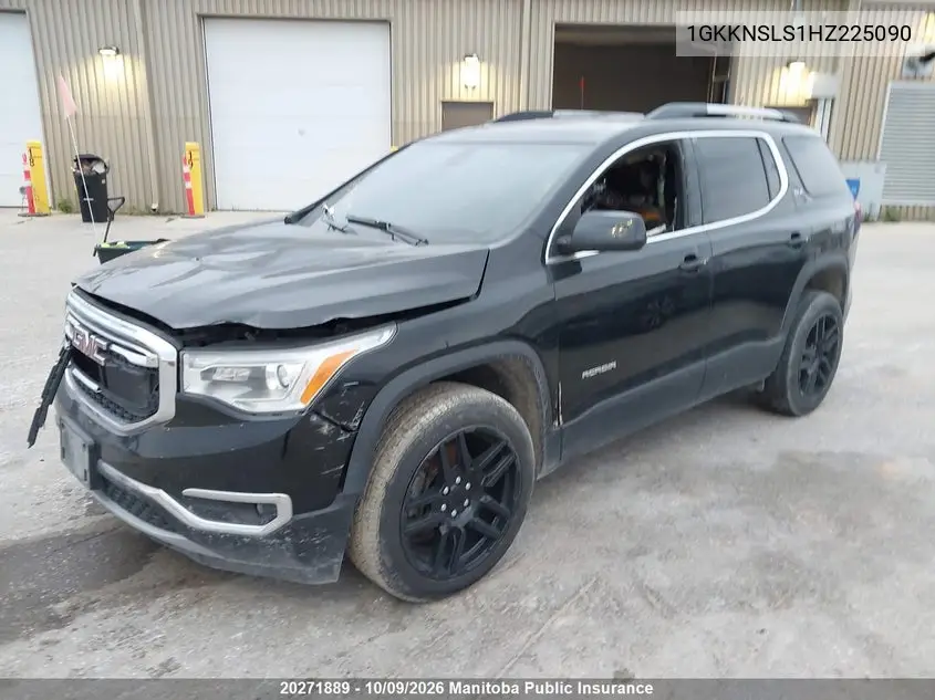 2017 GMC ACADIA VIN 1GKKNSLS1HZ225090 — фото 2