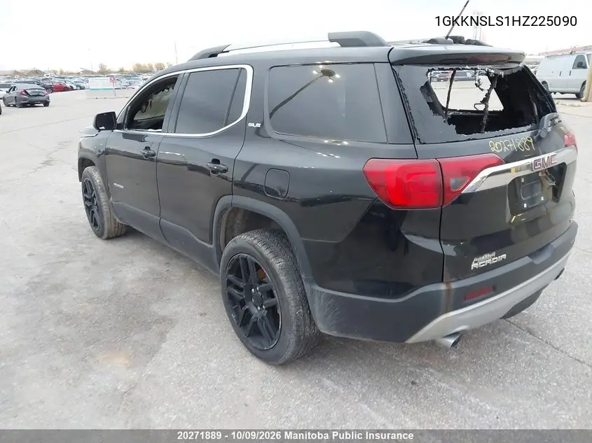 2017 GMC ACADIA VIN 1GKKNSLS1HZ225090 — фото 3