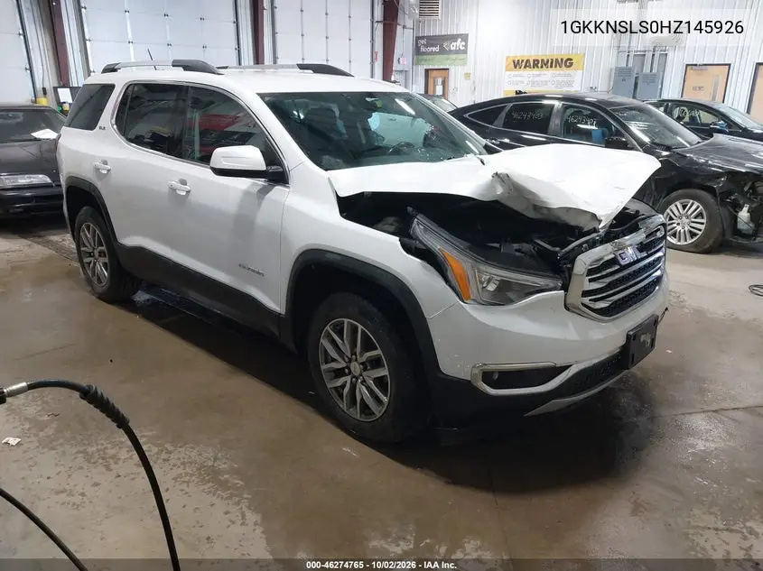 GMC ACADIA 2017, VIN 1GKKNSLS0HZ145926