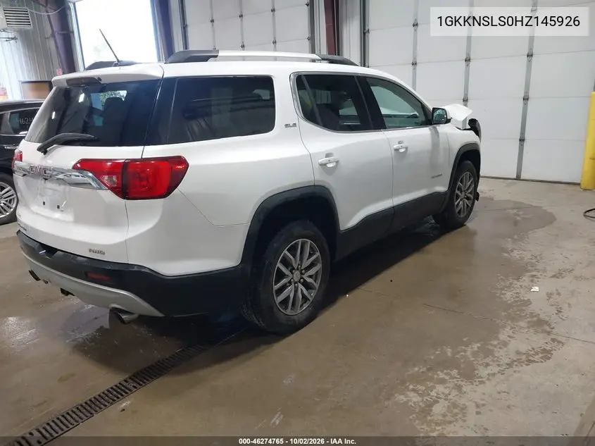 2017 GMC ACADIA VIN 1GKKNSLS0HZ145926 — фото 4