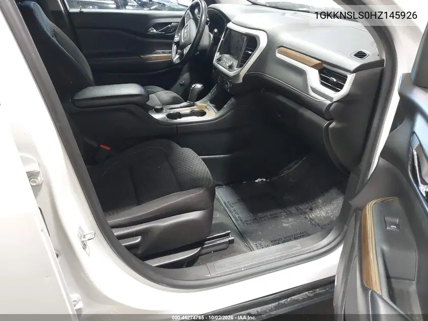 2017 GMC ACADIA VIN 1GKKNSLS0HZ145926 — фото 5