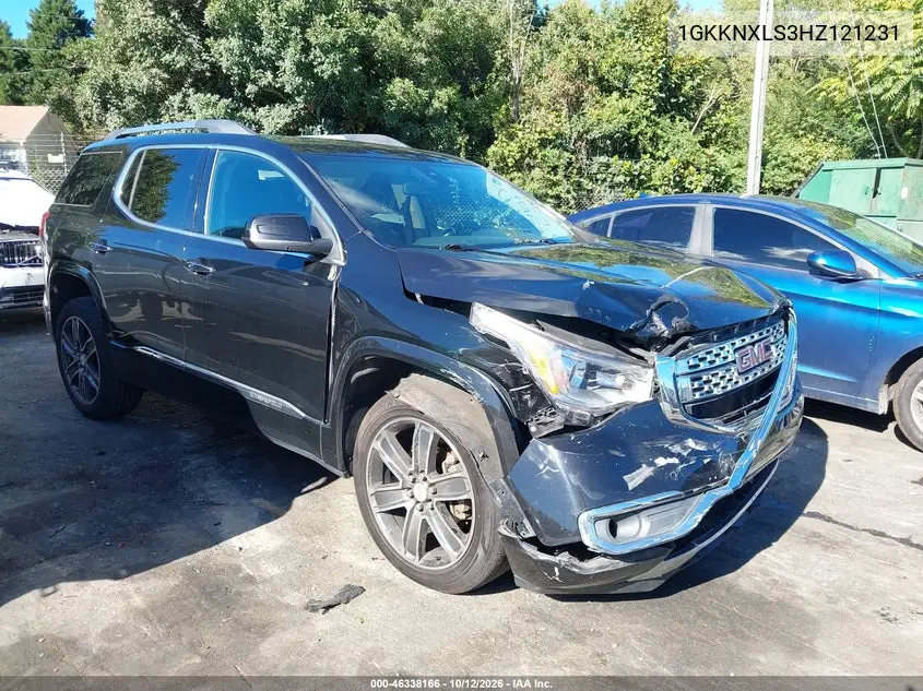 GMC ACADIA 2017, VIN 1GKKNXLS3HZ121231