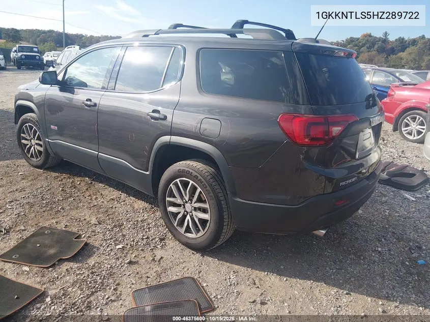 2017 GMC ACADIA VIN 1GKKNTLS5HZ289722 — фото 3