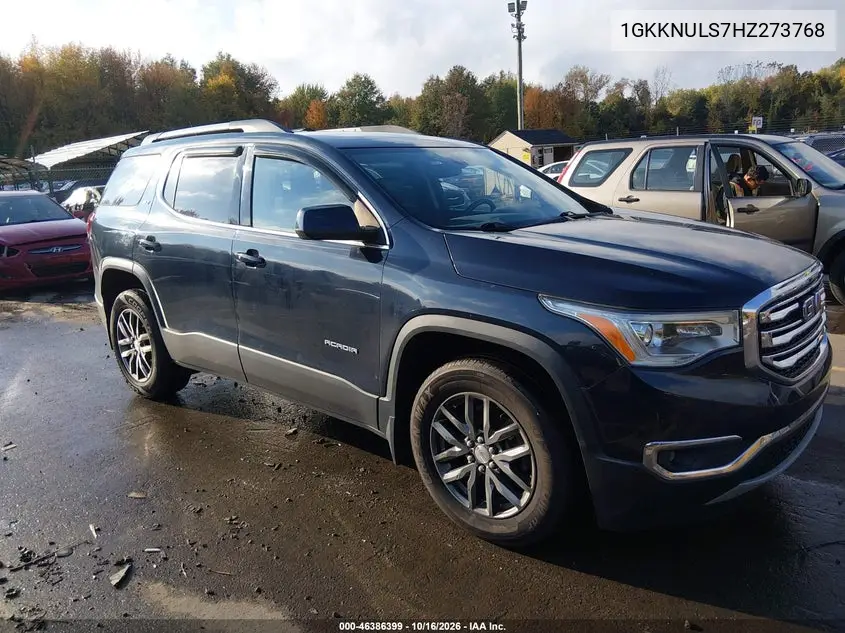 GMC ACADIA 2017, VIN 1GKKNULS7HZ273768